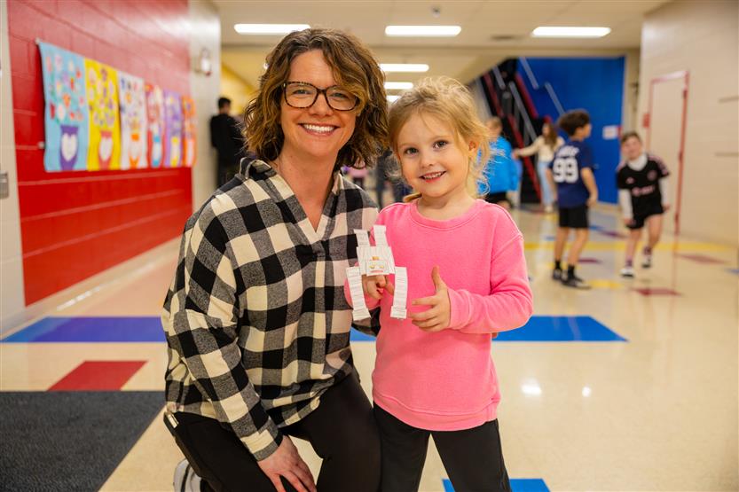 Students and families enjoy STREAM Night